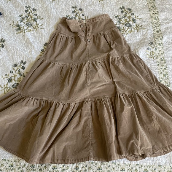 Free People (We The Free) Dreamweaver Cord Maxi Skirt - Picture 3 of 3